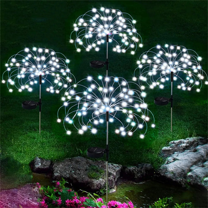 BowLift | LED Solar Firework Fairy Outdoor Pathway Lights