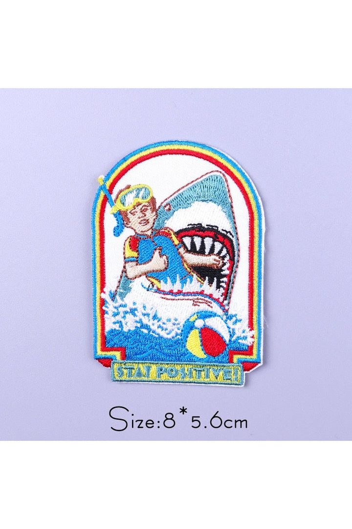 Punk Style Embroidered Patches | Bowlift