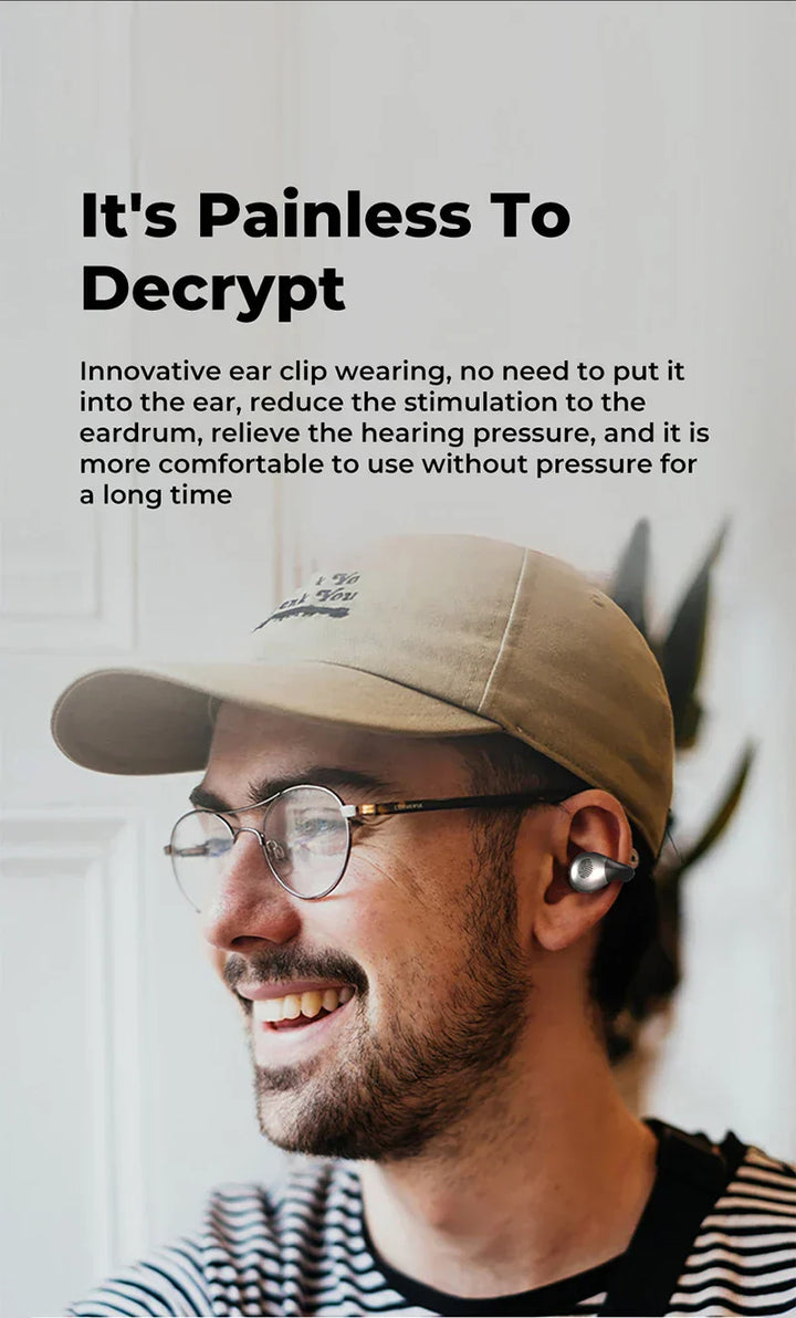 BowLift | Super Lightweight Bone Conduction Bluetooth Wireless Sports Earphones Headphones