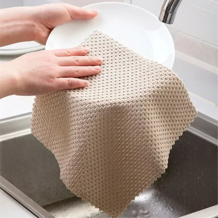 BowLift | CleanWave Micro Cloth | Super Absorbent Microfiber Cloth | Lint-Free & Durable | Kitchen Helper