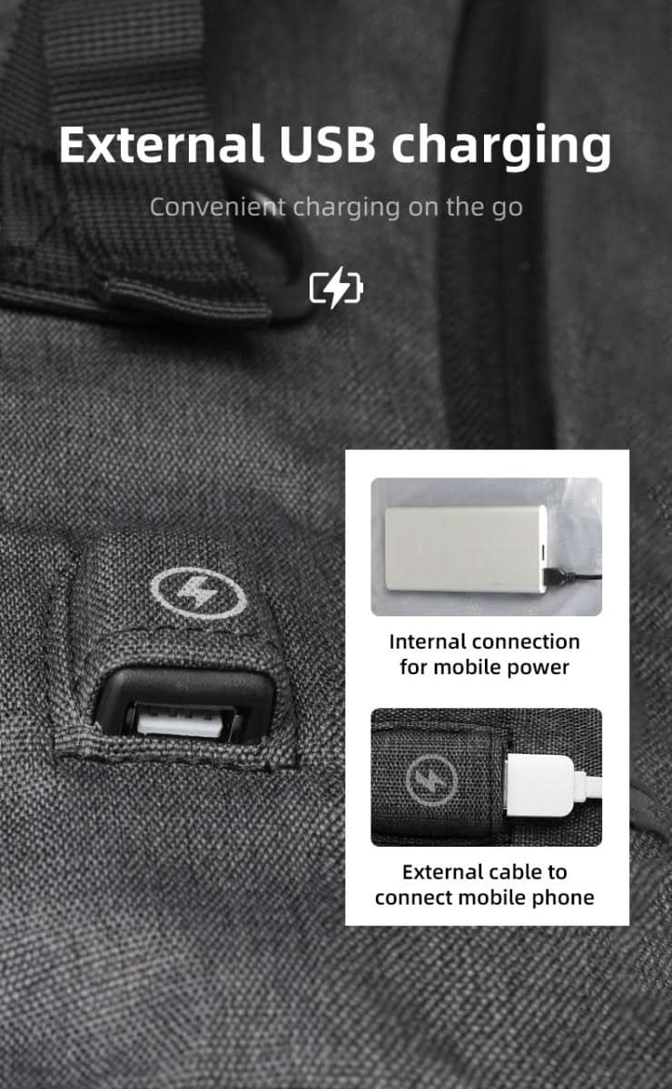 BowLift | Multifunctional outdoor backpack with USB port