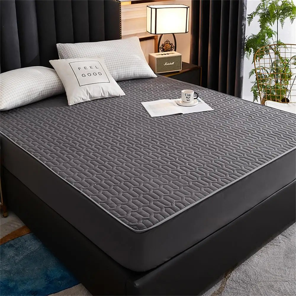 BowLift | Waterproof Ultra-Soft Fitted Latex Mattress Pad Cover