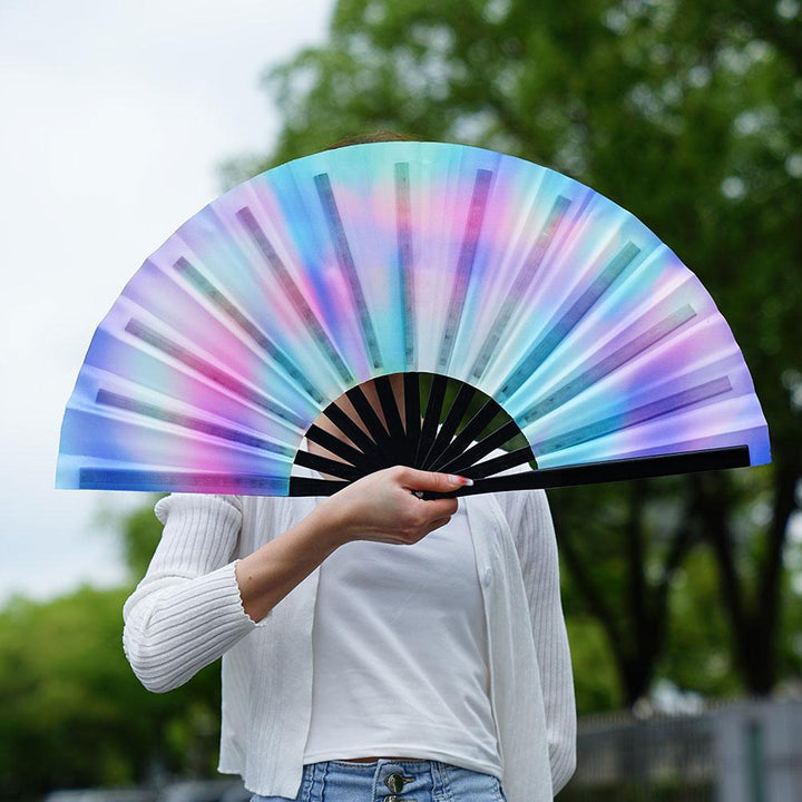 BowLift | Reflective Japanese Style Folding Hand Fan
