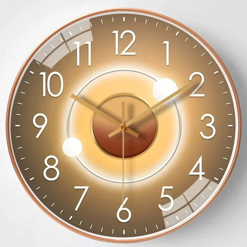 BowLift | SilentTime – Digital Wall Clock in Classic Style