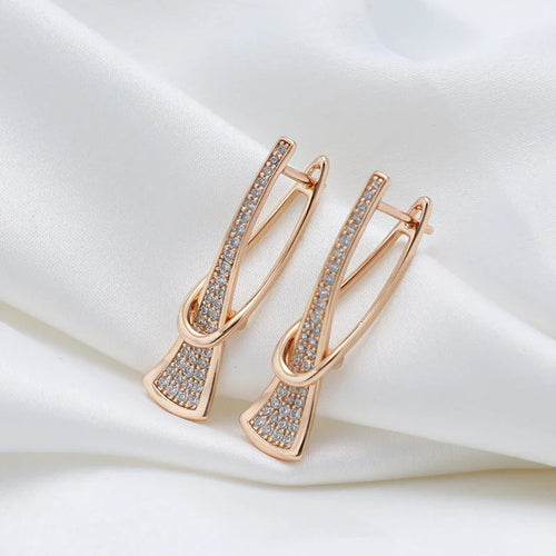 BowLift | Classy Layered Diamond Accented Earrings