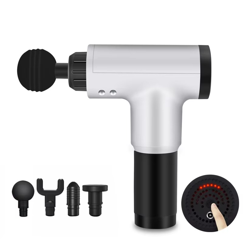 BowLift | Deep Tissue Percussion Massage Gun with 30 Speeds and LCD Display