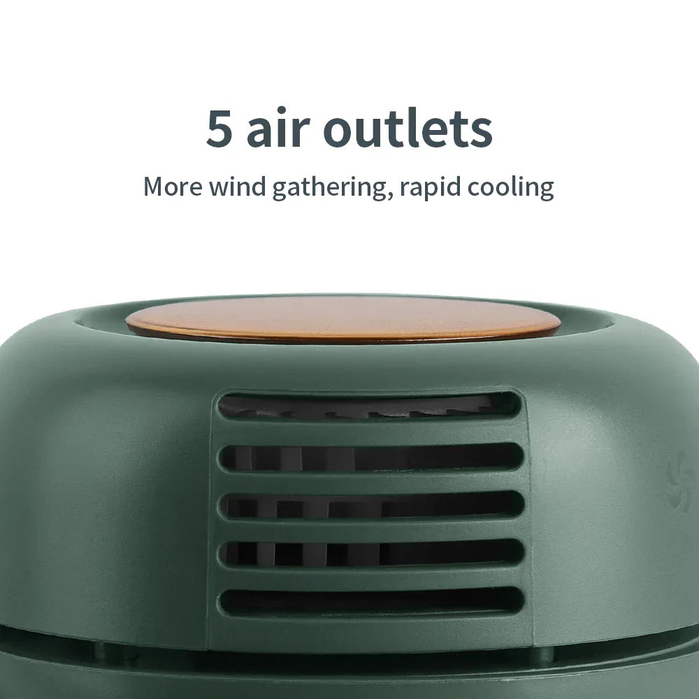 BowLift | Clip-On Body Rechargeable Waist Cooler Fan