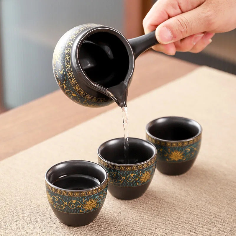 BowLift | Mystic Sip Kung-Fu Ceramic Tea Set