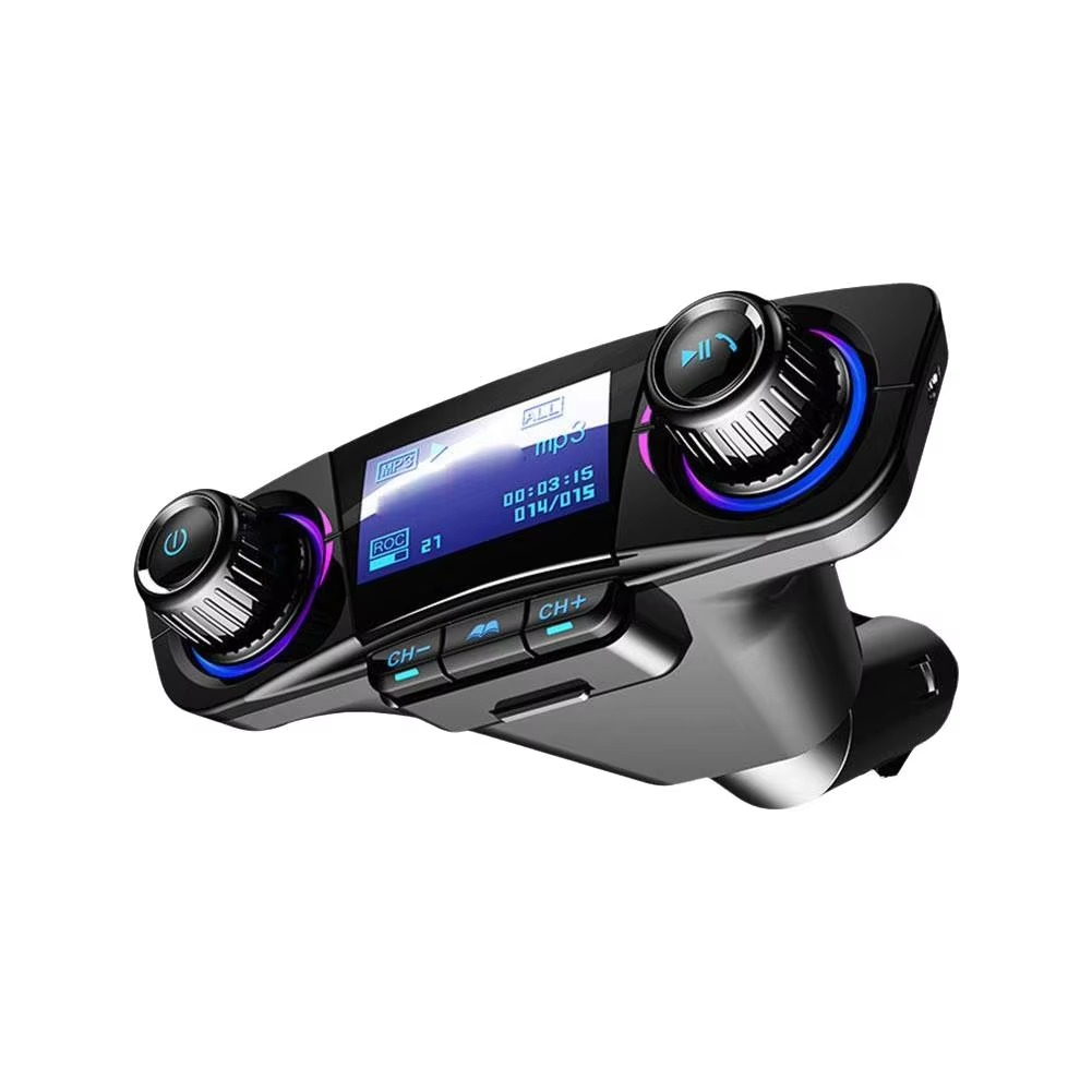 BowLift | Bluetooth 5.0 Car FM Transmitter with Dual USB Charger and LED Display