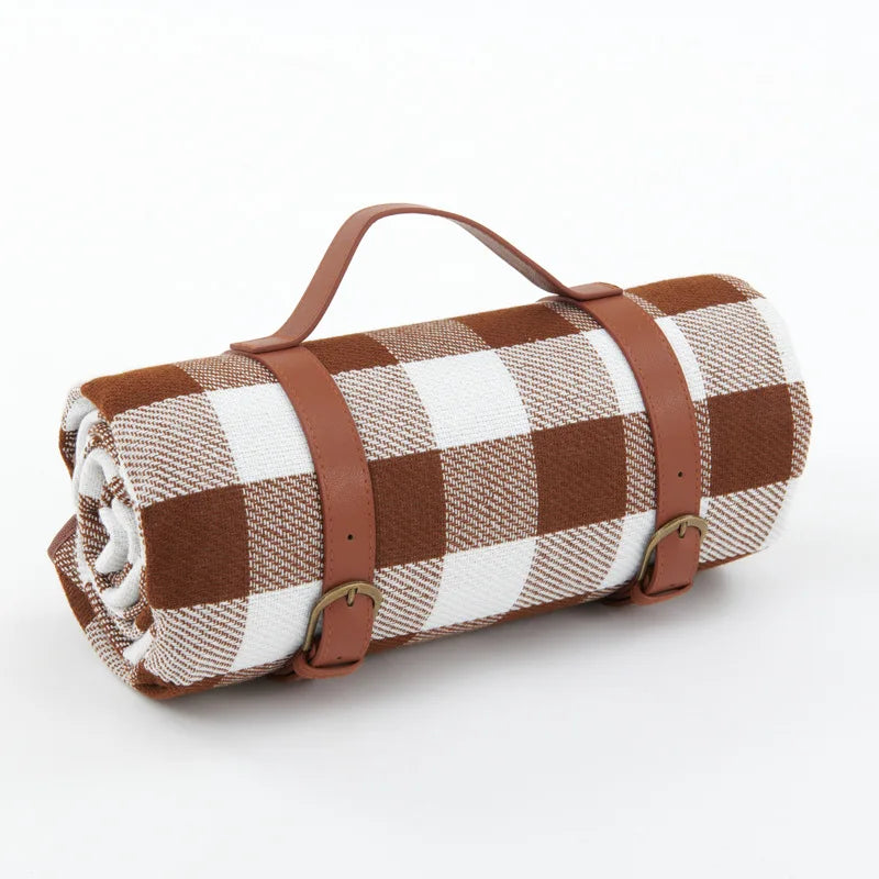 BowLift | Outdoor Plaid Picnic Blanket | Waterproof Foldable Mat