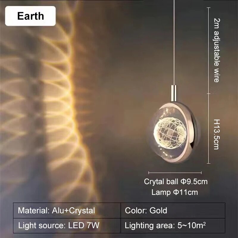 BowLift | Romantic Crystal Rotating Mood LED Lights