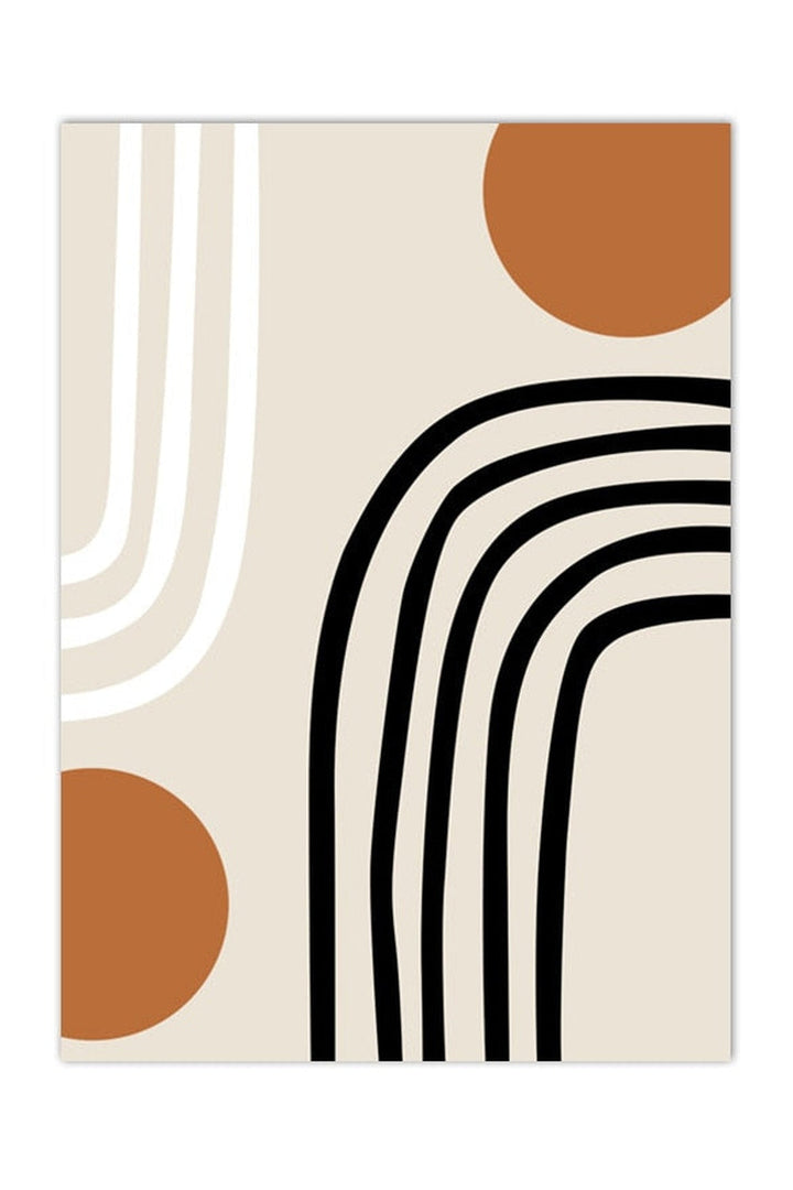 Academy Abstract Landscape Canvas | Bowlift