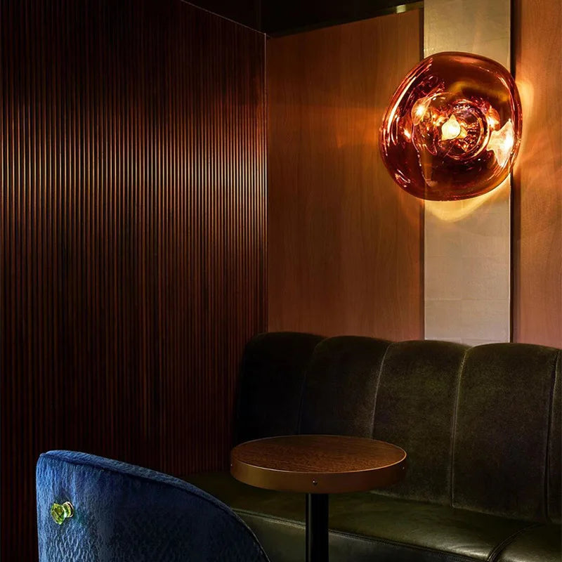 BowLift | Modern Lava Wall Lamp in Scandinavian Style