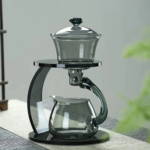 BowLift | Smooth Arch Glass Magnetic Teapot Set