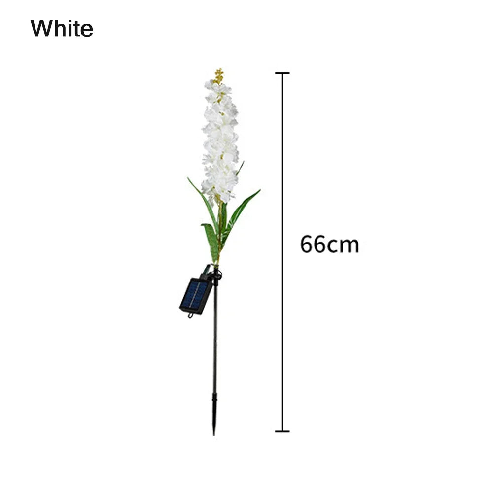 BowLift | Soft Pink Glow Solar LED Flower Garden Light