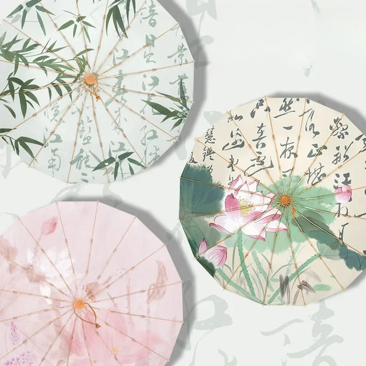 BowLift | Handmade Bamboo Calligraphy Umbrella