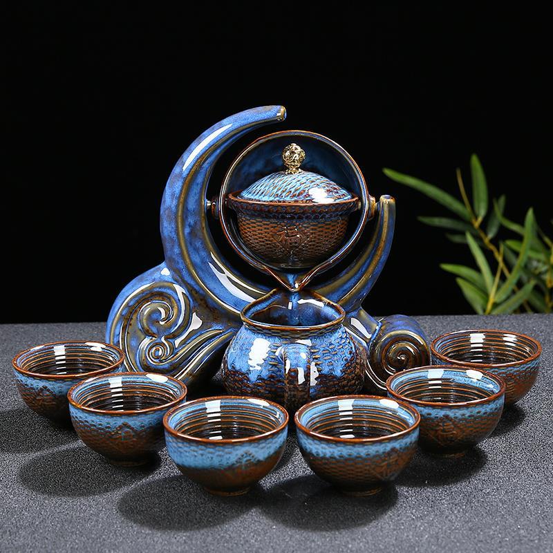 BowLift | Ceramic Charm Far East Style Semi-Automatic Teapot