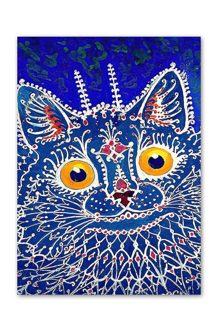 Wain Cats Psychedelic Poster | Bowlift