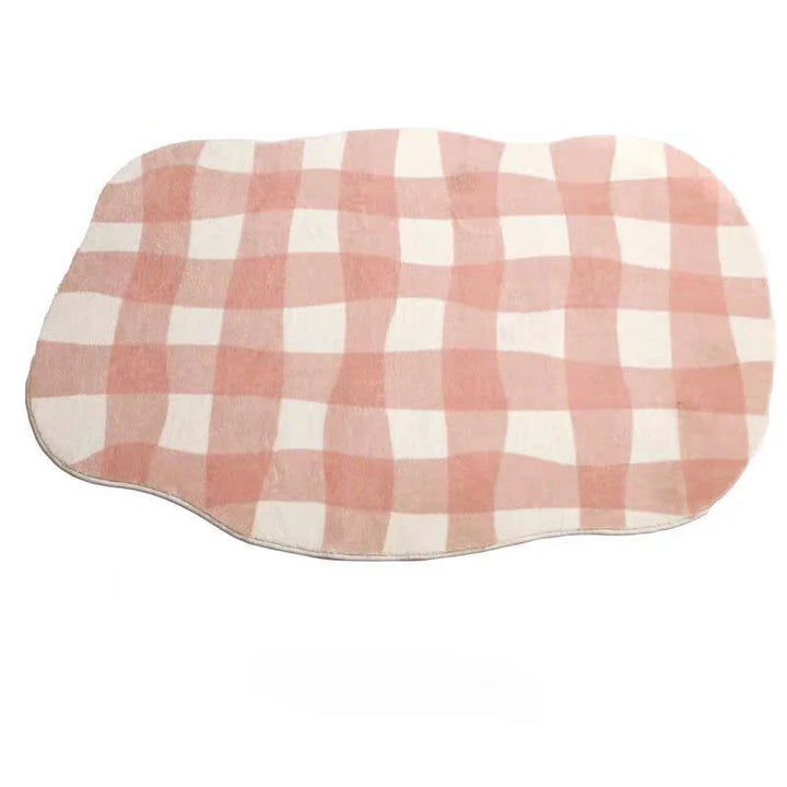 Plaid Wonky Rug | Bowlift