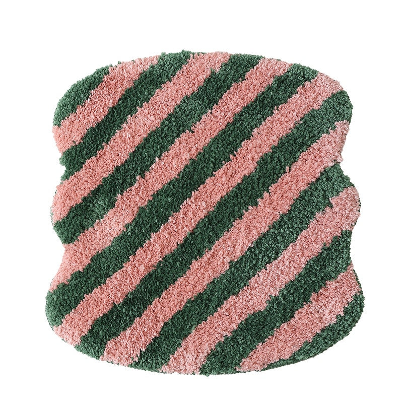 BowLift | Quilted striped chair cushion