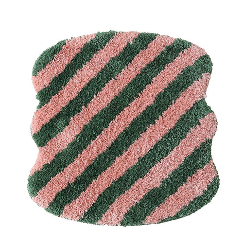BowLift | Quilted striped chair cushion
