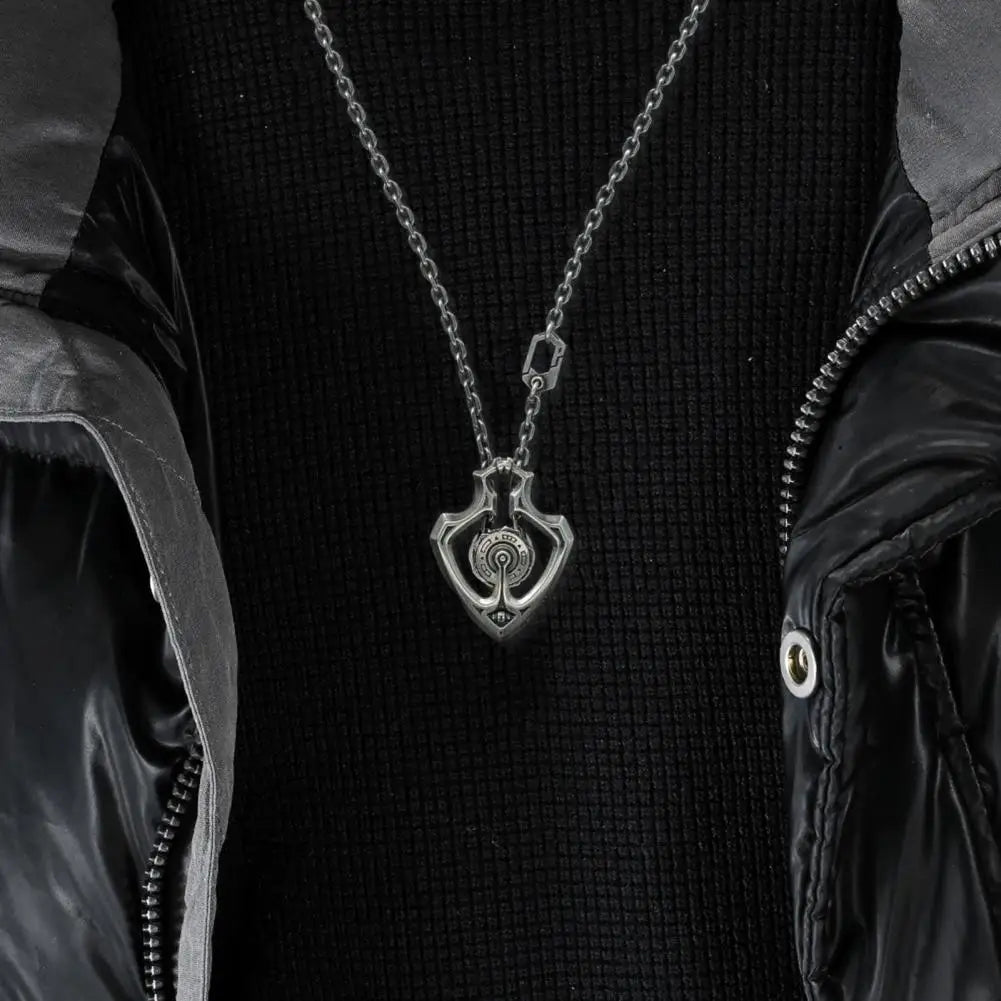 BowLift | Mechanical Rotating Gear Vintage Necklace
