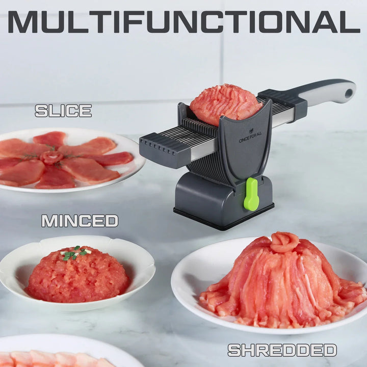 BowLift | Multifunctional Stainless Steel Manual Meat Cutter Tool