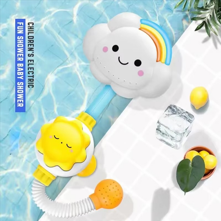 BowLift | Limited Stock Cloud Shower Head for Kids Bathroom Use