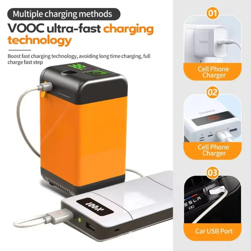 BowLift | Go Travel Portable Rechargeable USB Outdoor Shower Pump