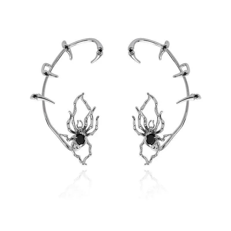 BowLift | Gothic Spider Web Earring