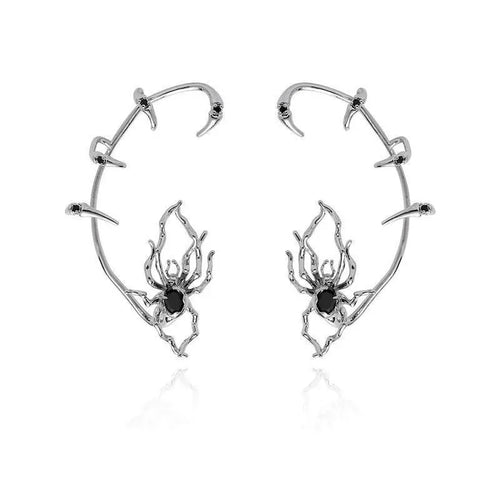 BowLift | Gothic Spider Web Earring
