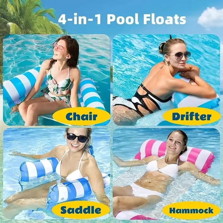 BowLift | Inflatable Pool Float Hammock for Adults – Comfortable Water Lounger for Summer Relaxation