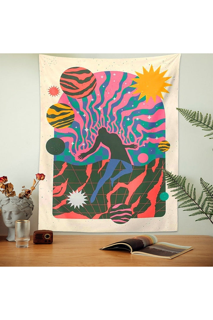 Travel Psychedelic Tapestry | Bowlift