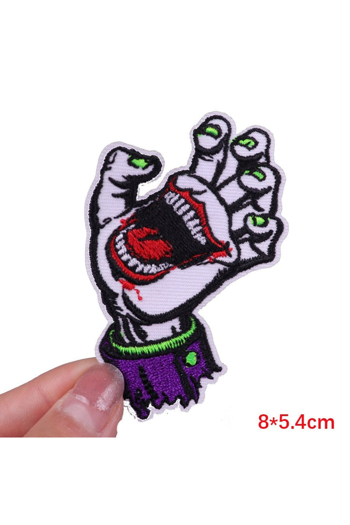Punk Embroidery Patch Set | Bowlift