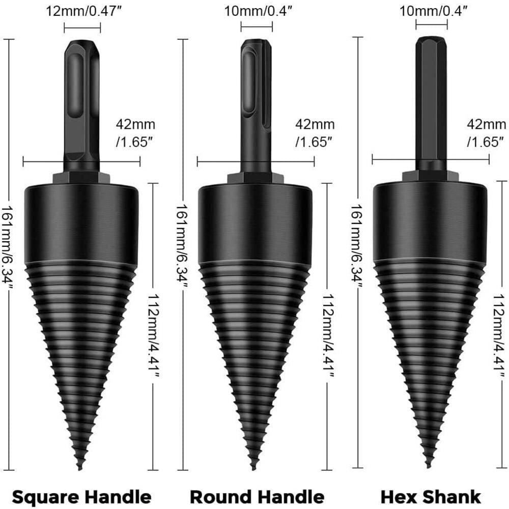 BowLift | Oraliu Shank Firewood Drill Bit - Works With Any Drill