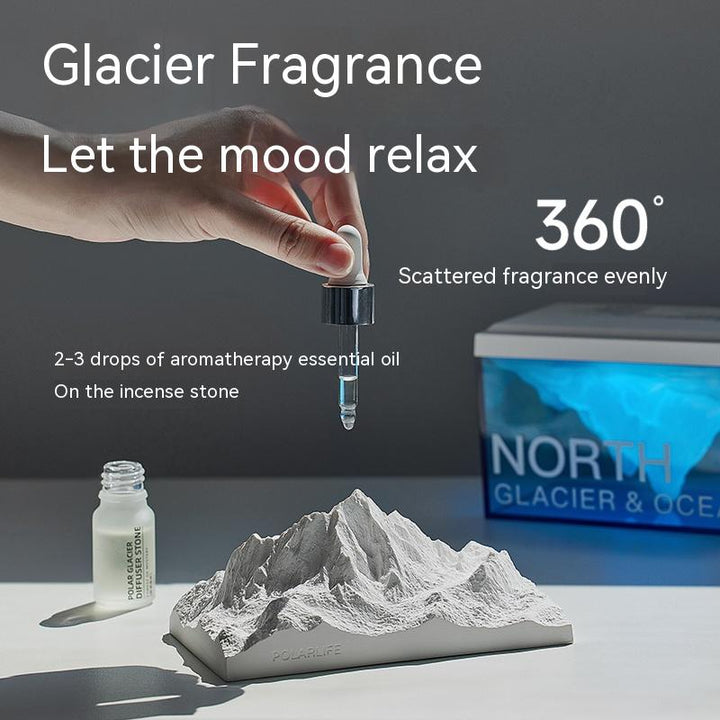 BowLift | Iceberg Aromatherapy Bluetooth Speaker Night Lamp