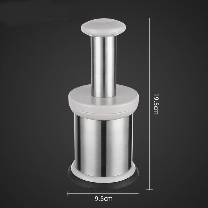 BowLift | Easy Food Stainless Steel Garlic Grinder