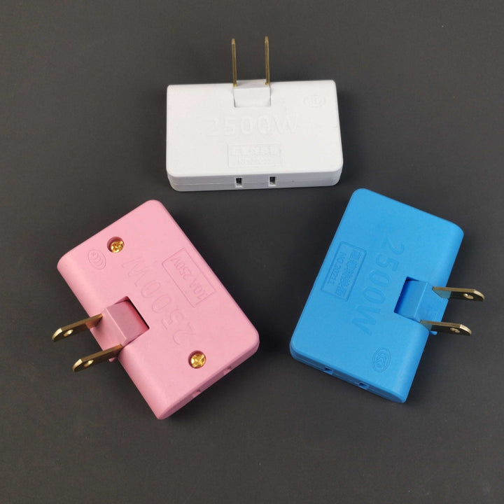 BowLift | Foldable Tri-Plug Anywhere Charge Adapter