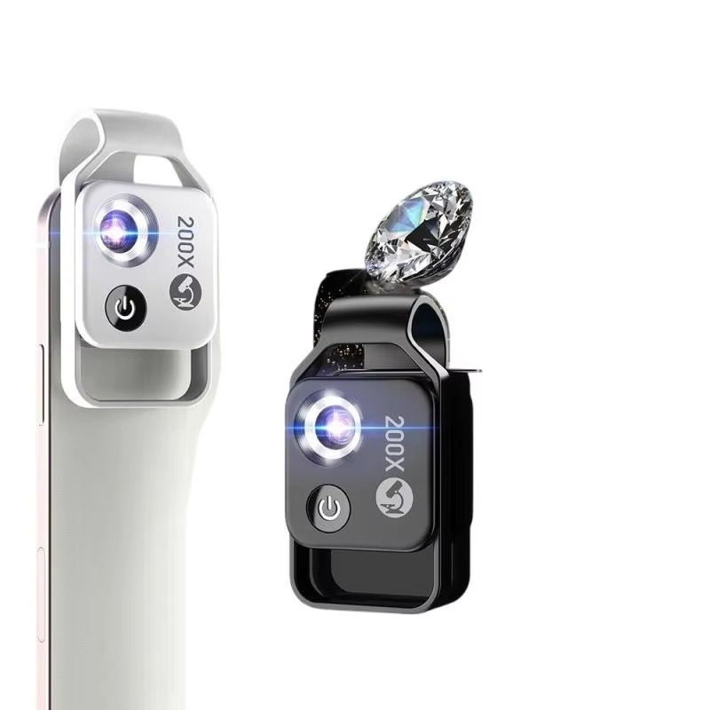 BowLift | 200X Zoom Professional Microscope Lens for Smartphones with Clip
