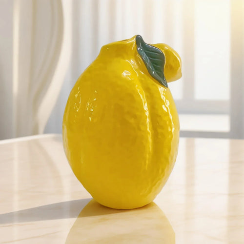 Lemon Ceramic Vase | Bowlift