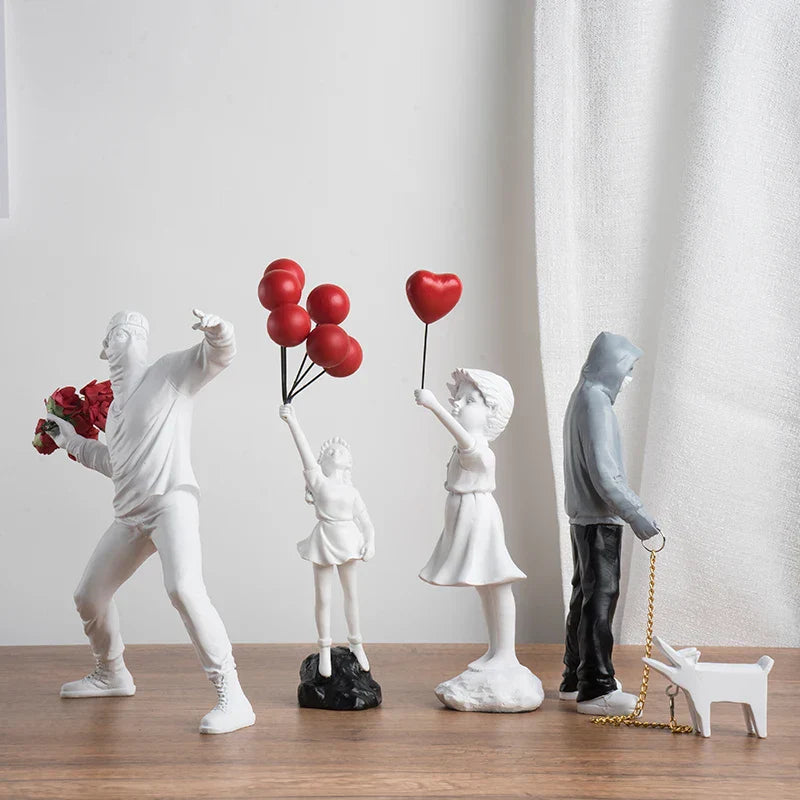 BowLift | Banksy inspired sculpture collection