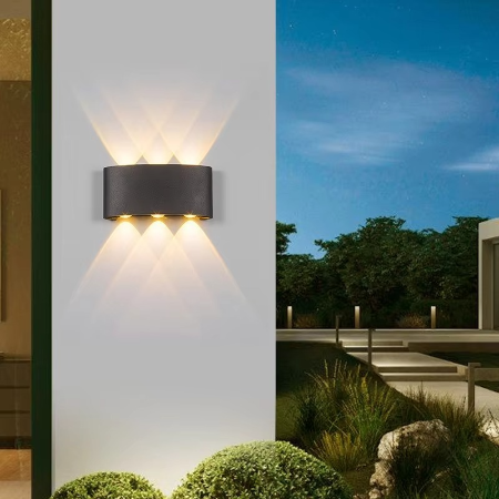 BowLift | Modern LED Wall Sconce - Versatile Indoor Lighting Fixture 4W, 6W, 8W