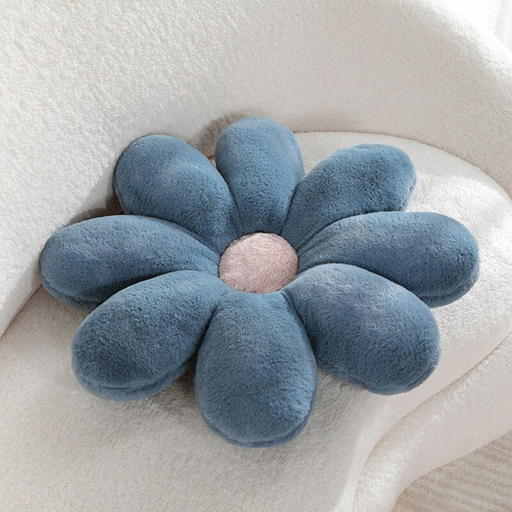 Fluffy Daisy Cushion - Pastel | Bowlift