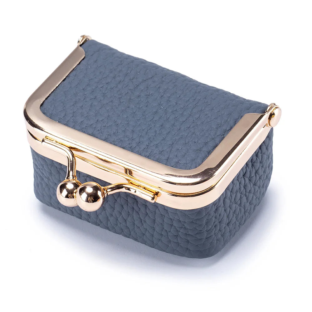 BowLift | Mini Retro Leather Travel Jewelry Storage Bag