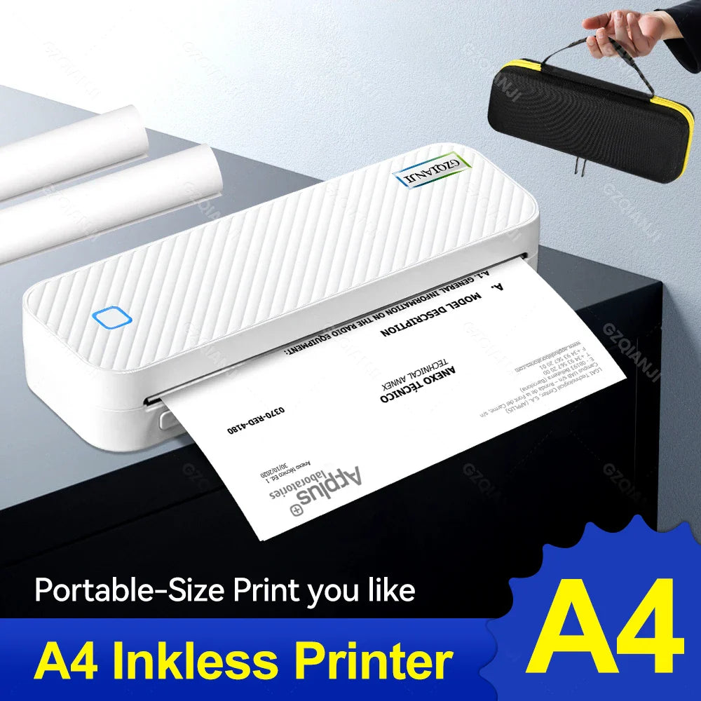 BowLift | Portable Inkless Bluetooth A4 Thermal Printer
