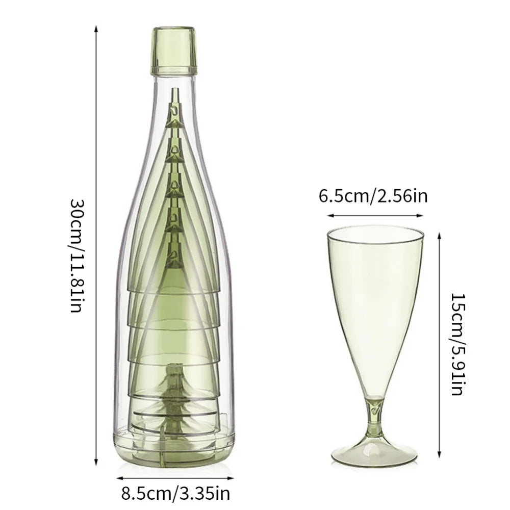 BowLift | Portable Travel Wine Glass Bottle Set