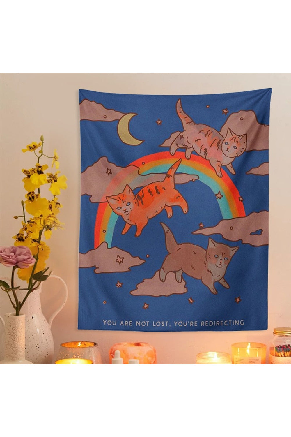 Cat Dreamy Wall Carpet | Bowlift