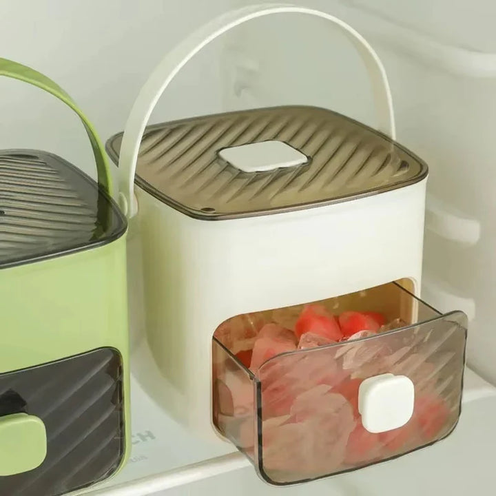 BowLift | Double Layer Ice Cube Maker With Lid