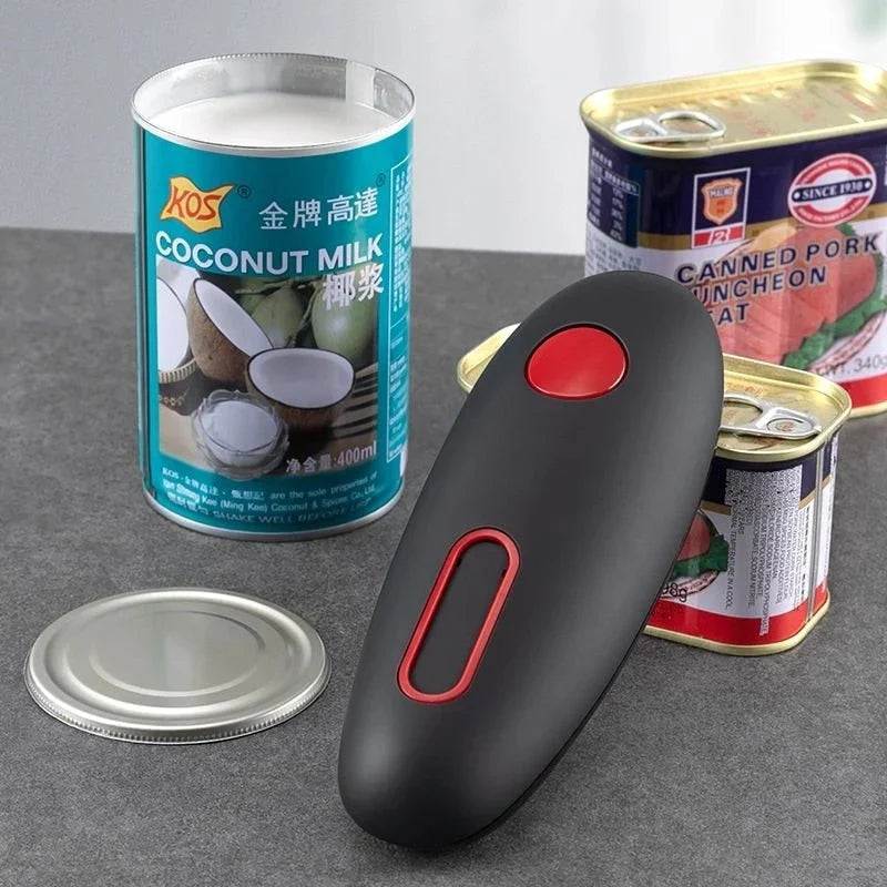 BowLift | Automatic Can Opener with Ergonomic Handle and One-Button Operation