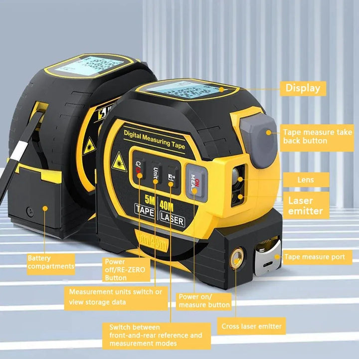 BowLift | Steel Laser Measuring Ruler